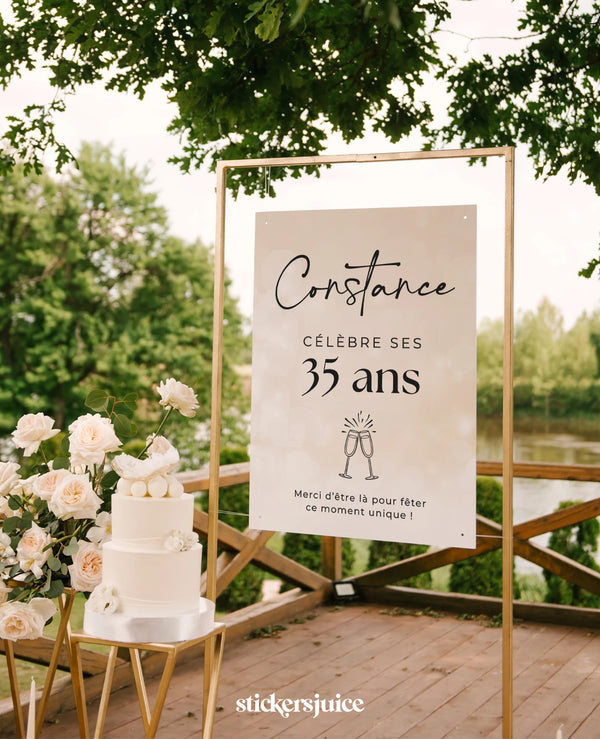 sticker joyeux anniversaire